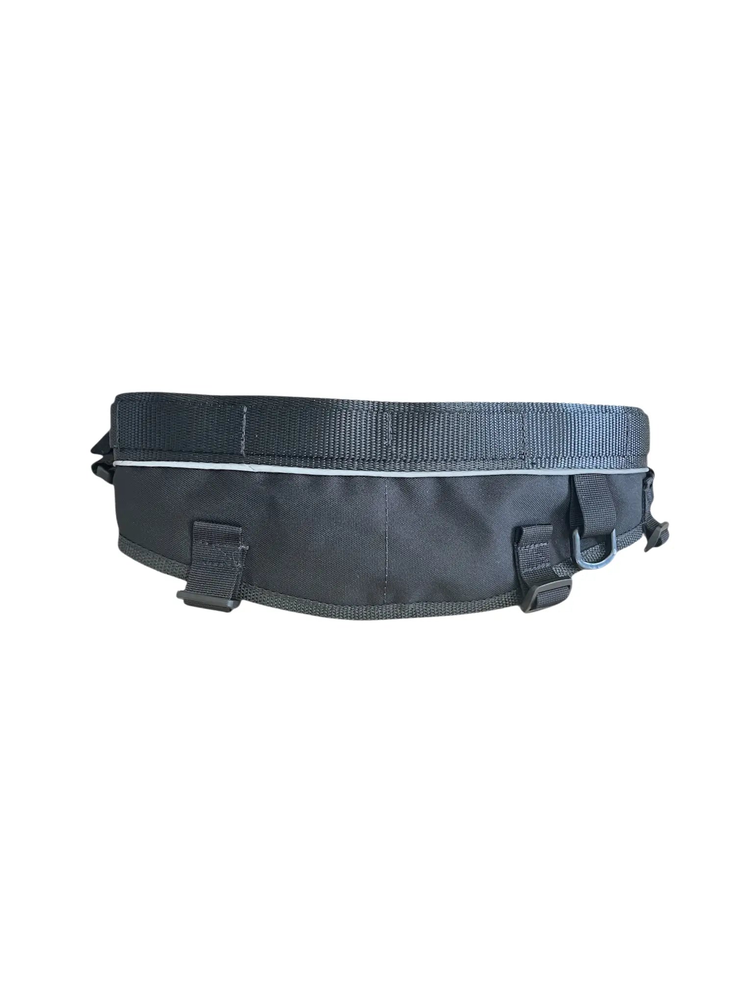 Ceinture multisport Amarok Core Onyx, noir, vue arrière mettant en évidence le support lombaire et les sangles robustes.