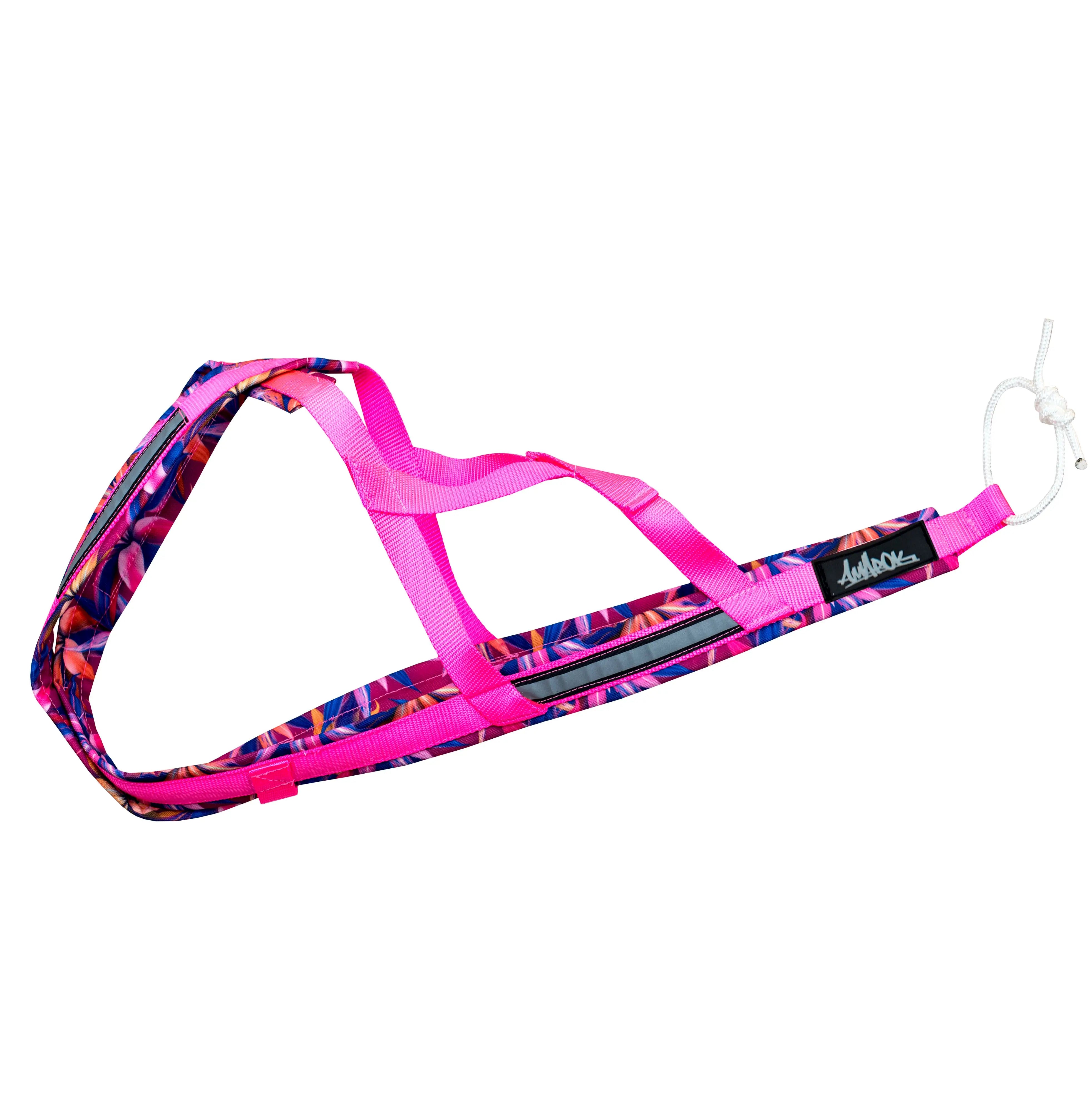 Photo du harnais de traction de la collection Hannaé, vue de côté