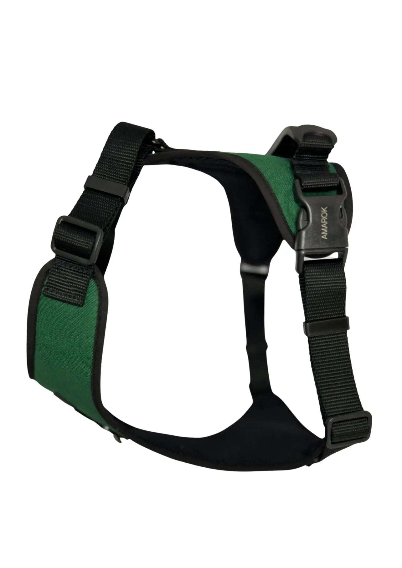 Harnais modèle régulier pour gros chien de la collection Montagnard, vue de côté.