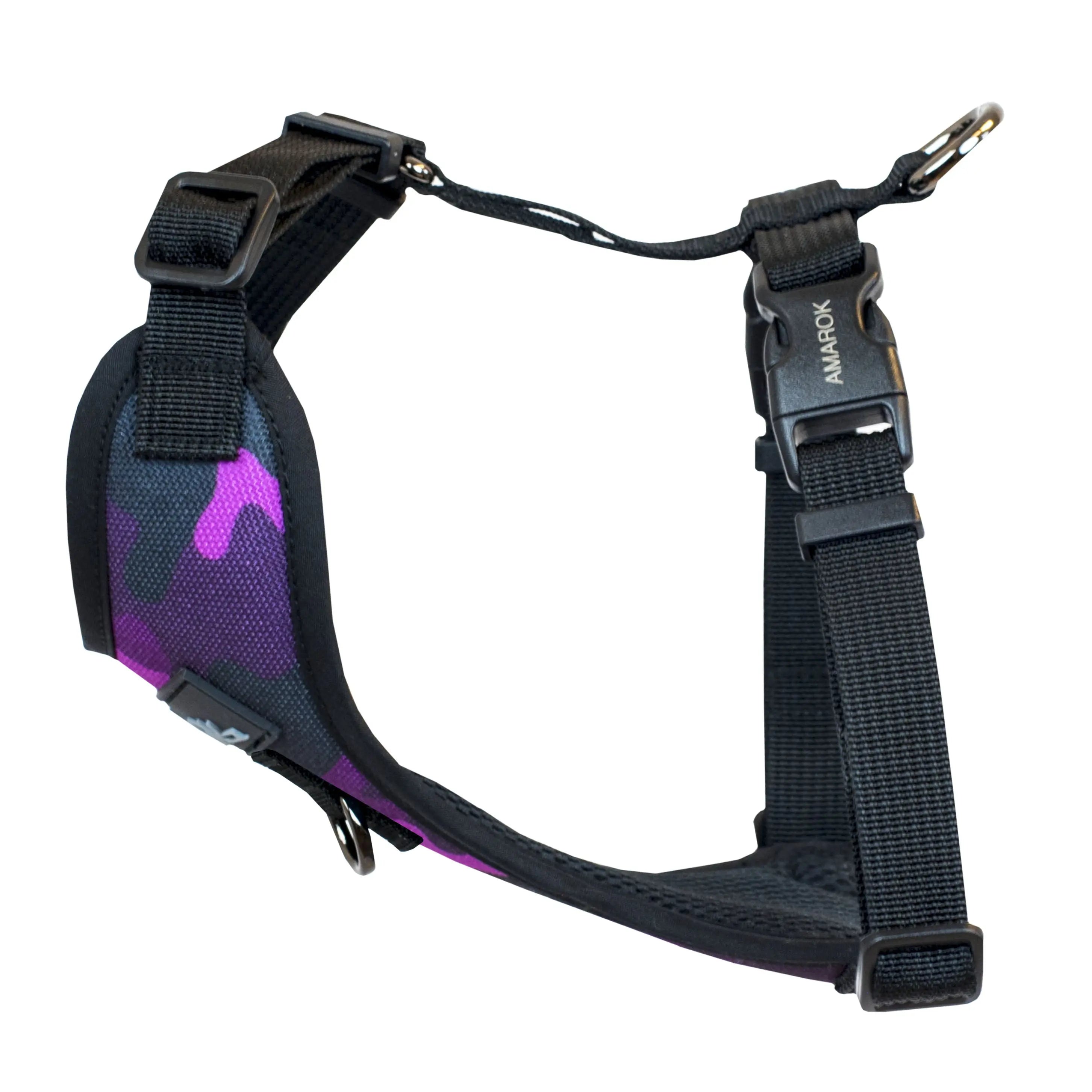 Harnais régulier de randonnée pour petit chien de la collection Astrid, vue de côté