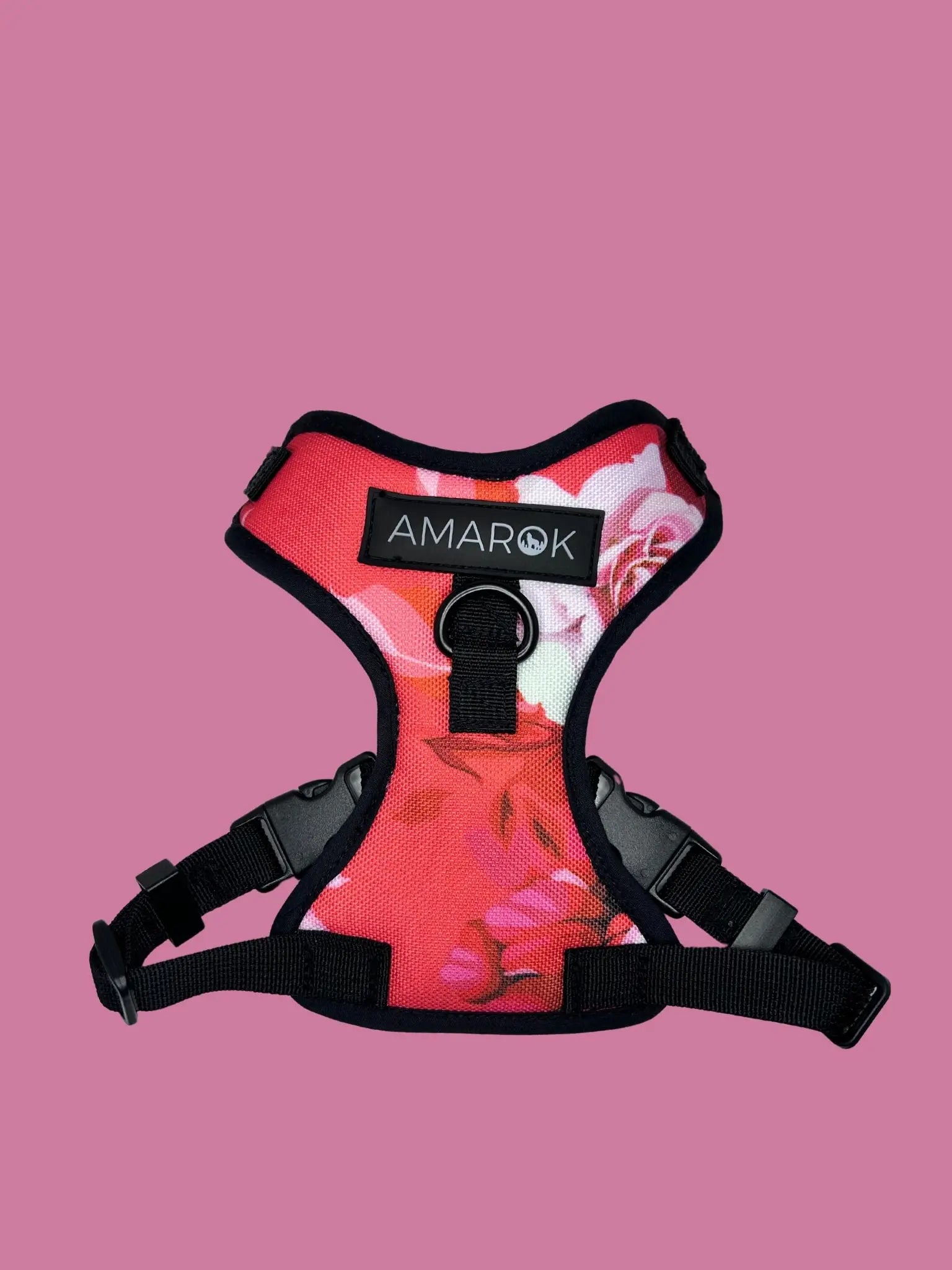 Harnais petit chien - Pivoine Amarok