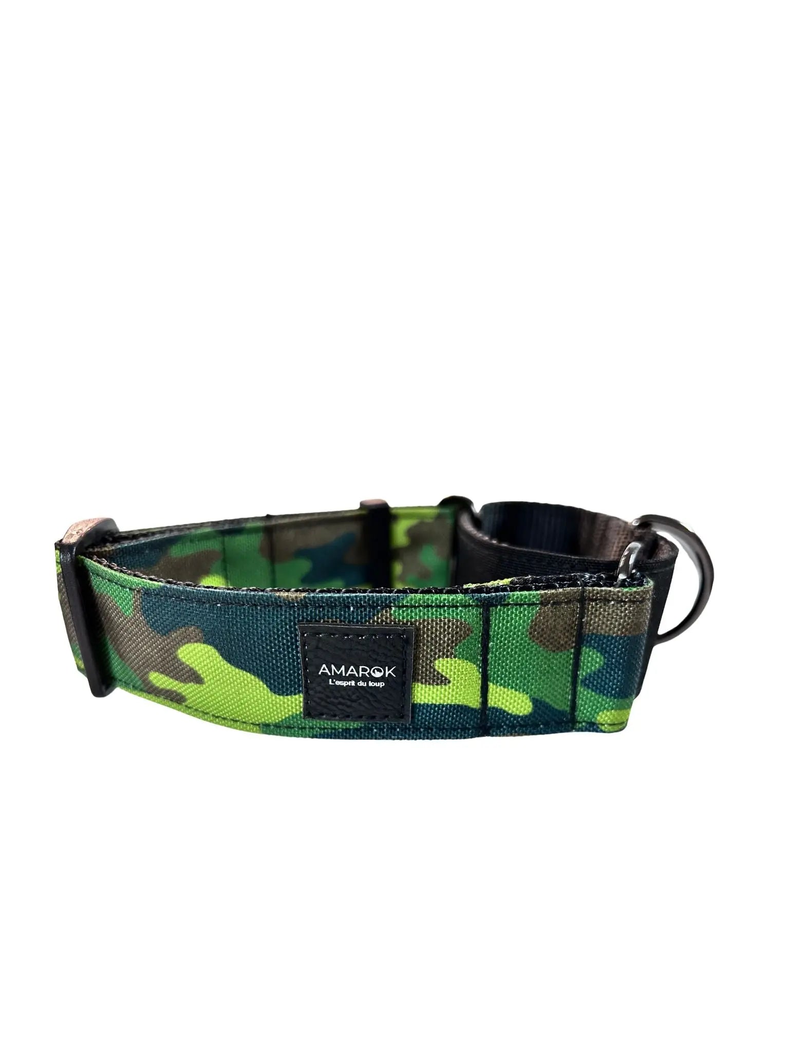 Collier martingale pour chien Camo Vif Amarok