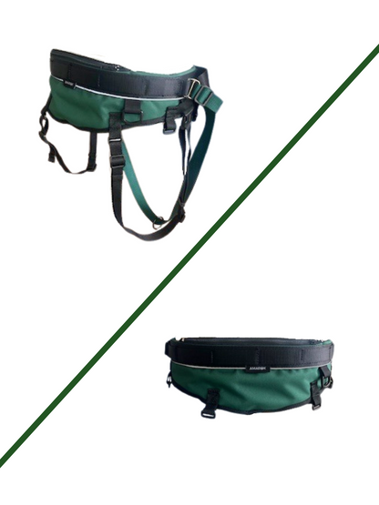 Ceinture canicross CORE  – Ceinture mains libres pour la marche, le jogging et le canicross