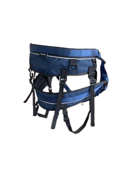 Ceinture multisport Kraken d’Amarok, bleu foncé, réglable et hybride pour simple ou double traction.