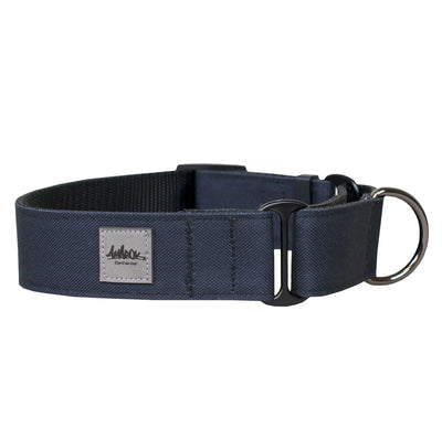 Collier pour chien martingale de la collection Onyx, de couleur noir, vue d'ensemble