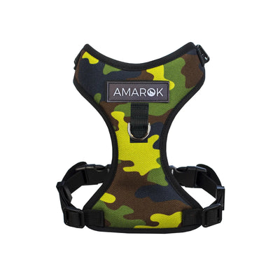 Harnais pour petit chien - Camo Vif Amarok