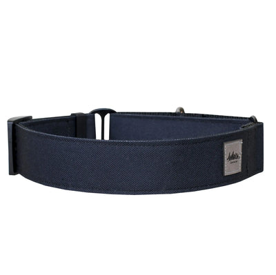 Collier pour chien martingale de la collection Onyx, de couleur noir, vue de dos