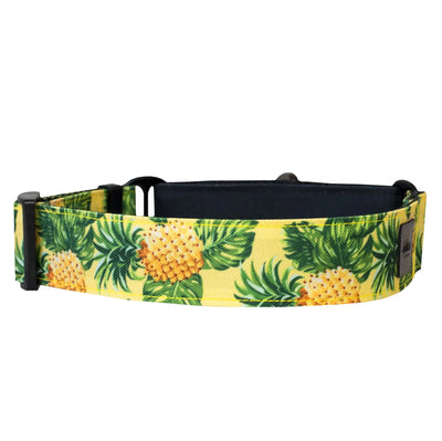 Collier Martingale en tissus AMAROK pour gros chien vue de côté